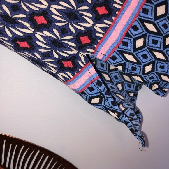 Zara Viscose Button Down Long Sleeve Printed Dress - Picture 6 of 10